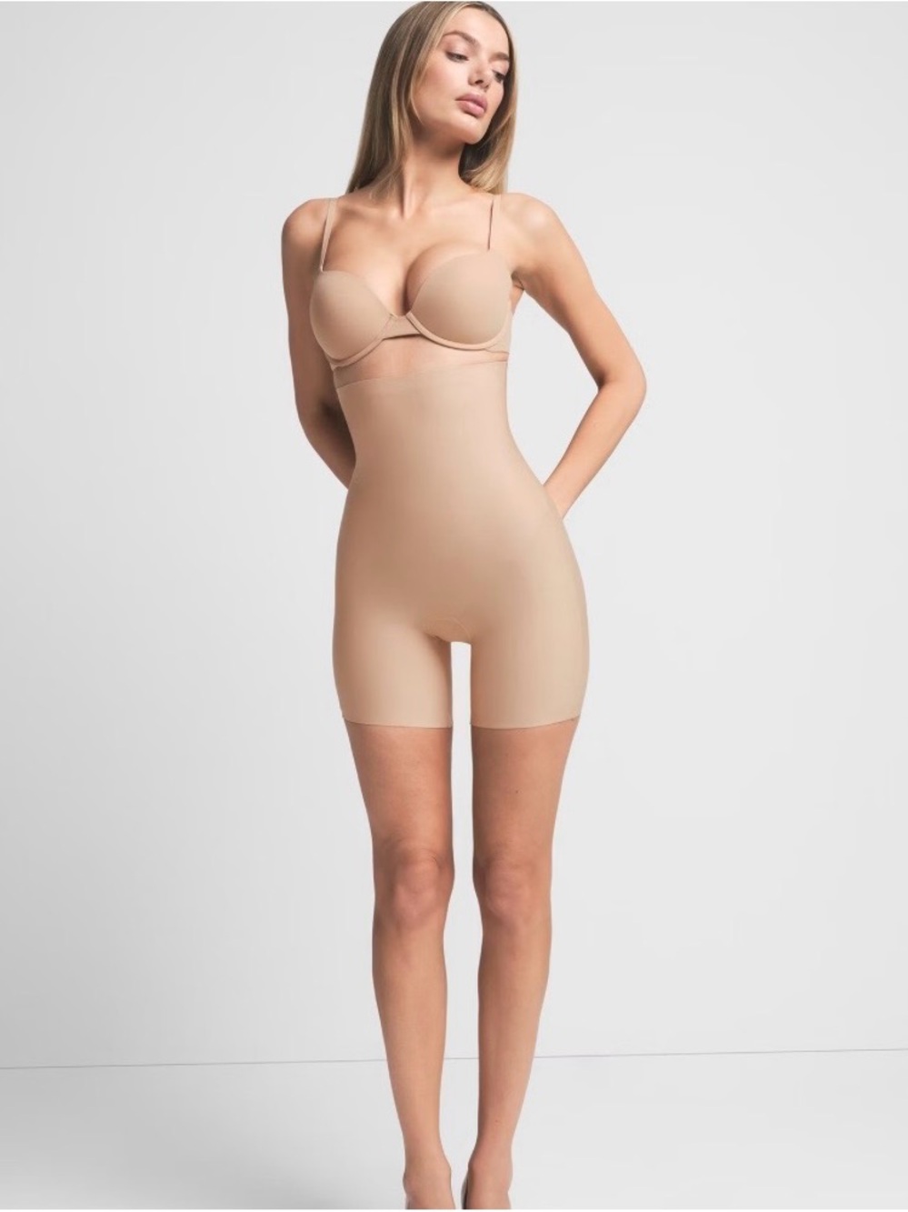 SKIMS Nude High-Waist Sculpting Bodyshort